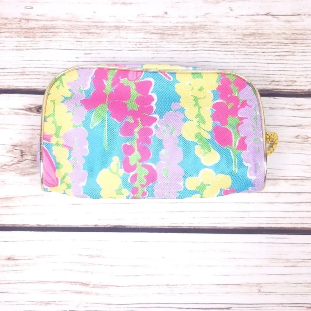 Lilly Pulitzer for Estee Lauder Floral Make Up Travel Bag